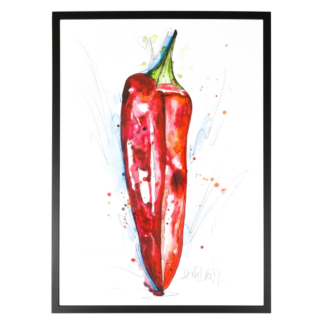 by Della Doyle - Red Chilli Pepper Large