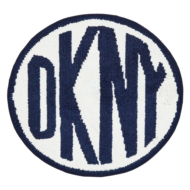 DKNY Circle Logo Bathmat