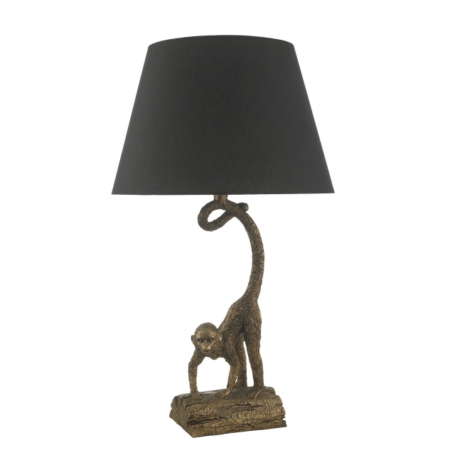 Monkey Bronze Lamp