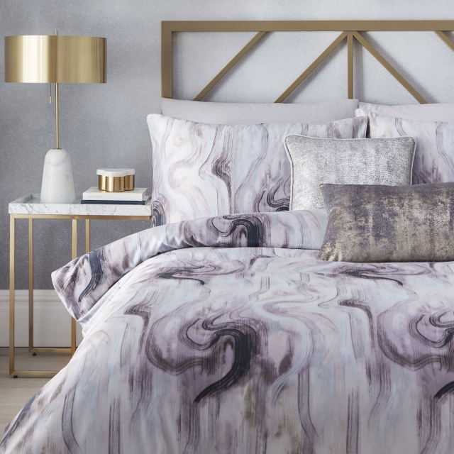 Tess Daly Galaxy Silver Bedding Collection