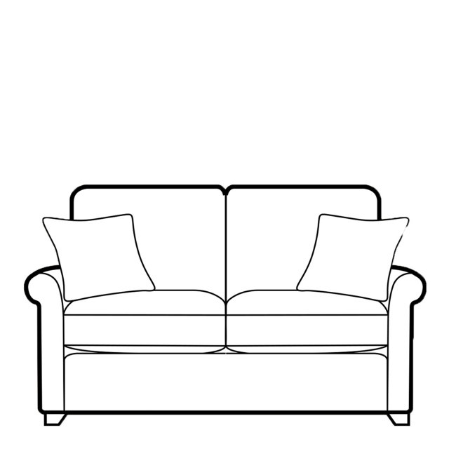 3 Seat Sofabed In Fabric - Milly