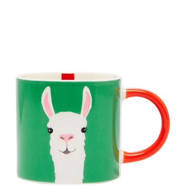 Llama Green Mug