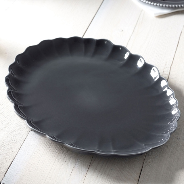 Bobble Grey Platter