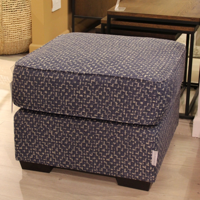 Small Fixed Cover Footstool - Item As Pictured - Collins & Hayes Heath