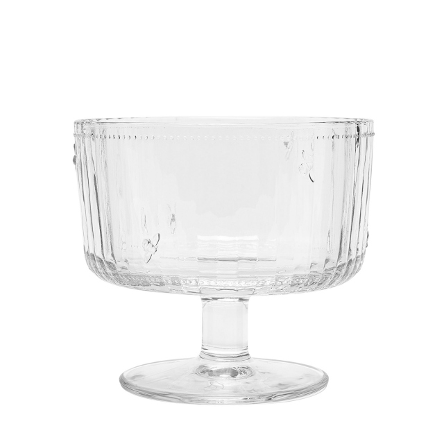 Bee Glass Trifle Bowl