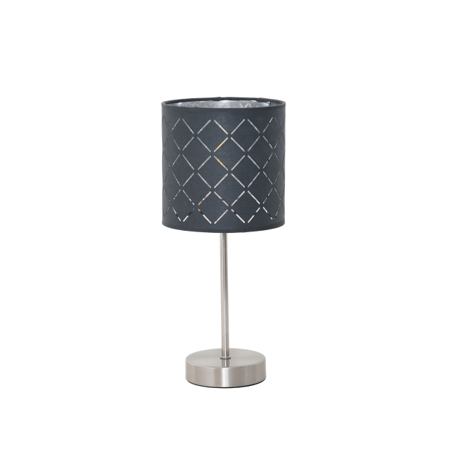 Ridley Table Lamp Grey Shade