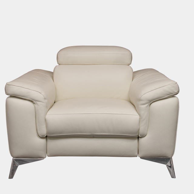 Power Recliner Chair In Leather - Portofino