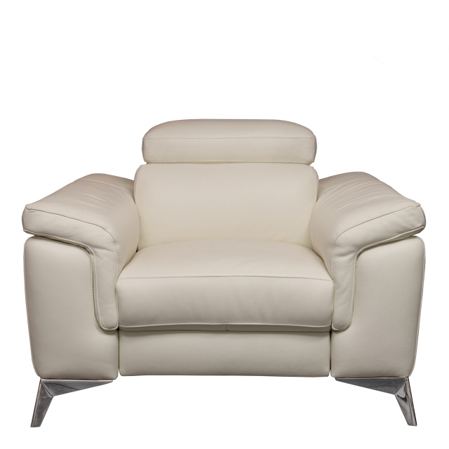 Power Recliner Chair In Leather - Portofino