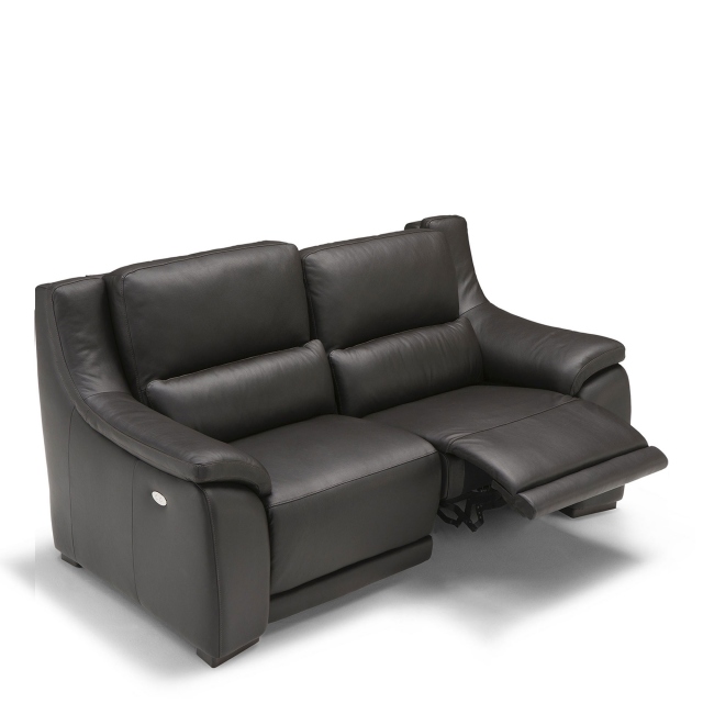 2 Seat 2 Power Recliner Sofa In Fabric Or Leather - Arezzo