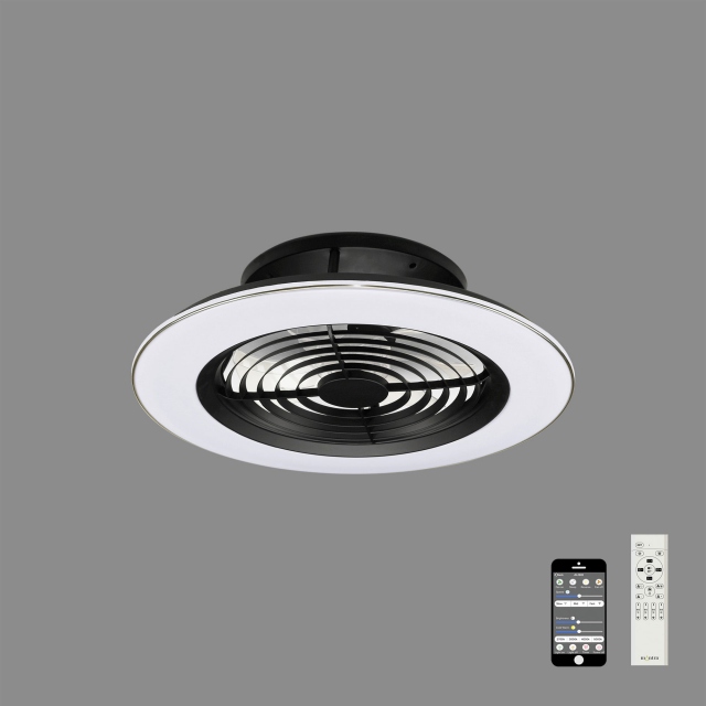 Mistral Ceiling Light Fan LED 70w Black