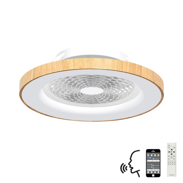 Bora Ceiling Light Fan LED 70w Wood
