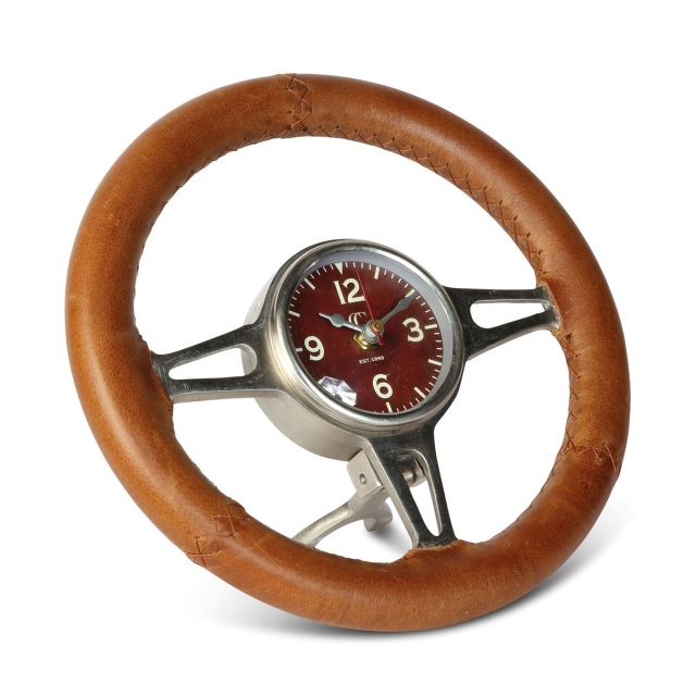 Hawthorn Wheel Desk Clock