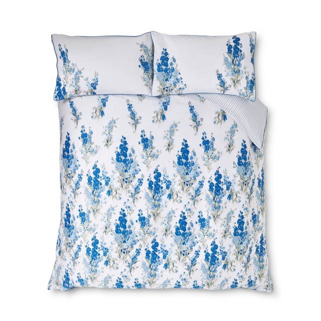 Stocks Blue Bedding Collection - Laura Ashley