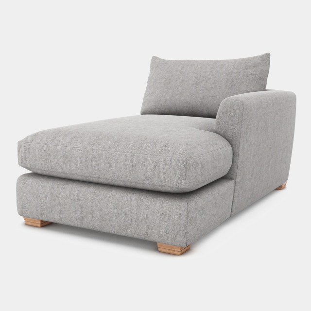 RHF Chaise Unit In Fabric - Riva