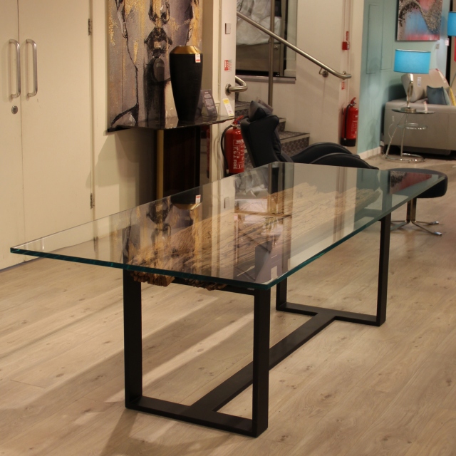 240cm Dining Table - Item As Pictured - Lampu