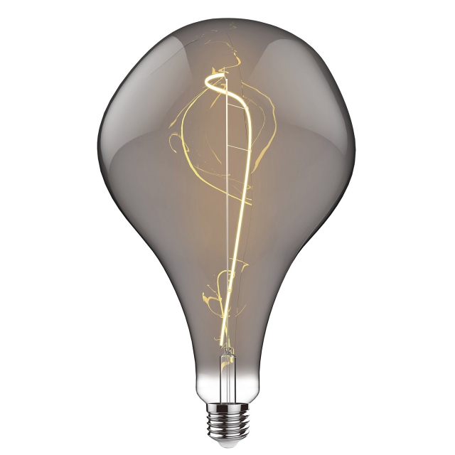 Decorative LED 4w ES Smoked Light Bulb - Rimini