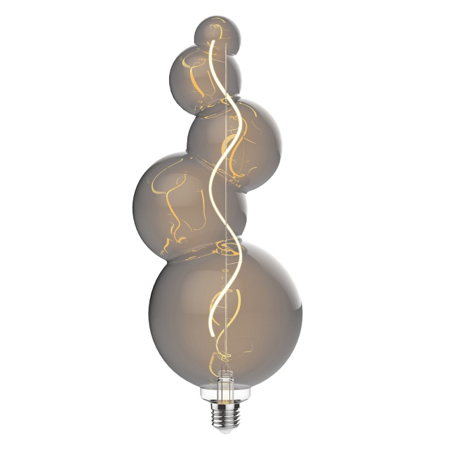 Decorative LED 4w ES Smoked Light Bulb - Milan