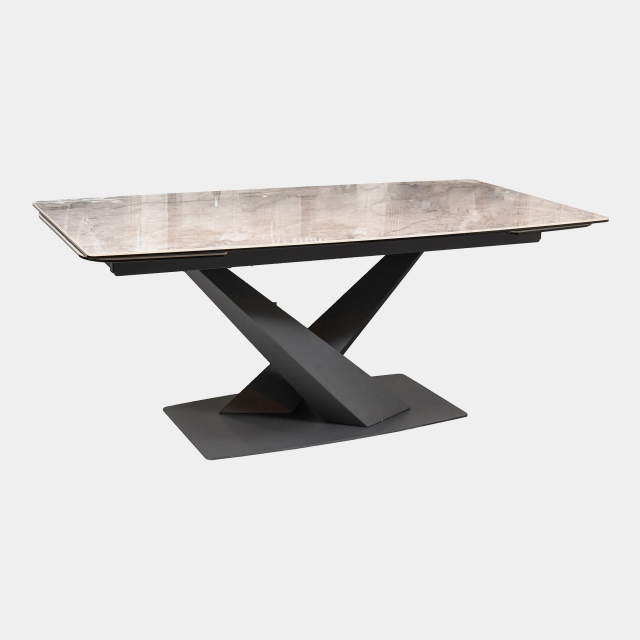 180cm Extending Pedestal Base Dining Table - Cassino