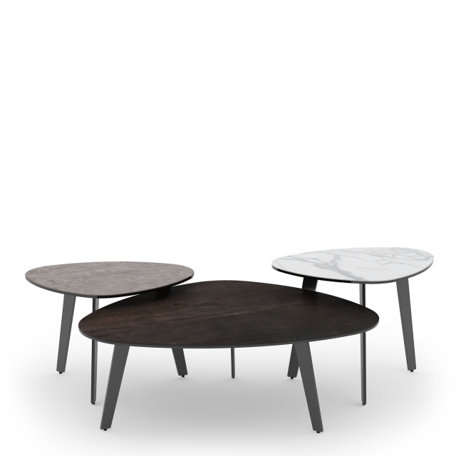 Side Table In Ceramic - Freya