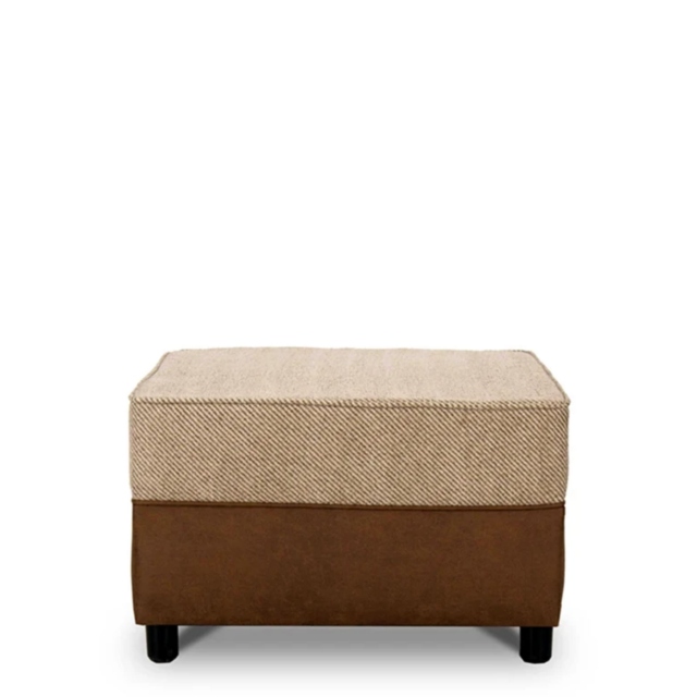 Footstool In Fabric - Balmoral