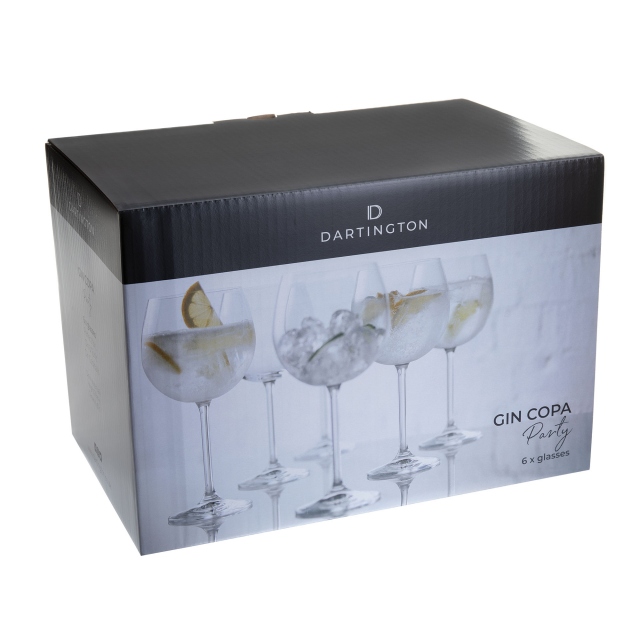 Set of 6 Gin Copa Glasses - Dartington Party