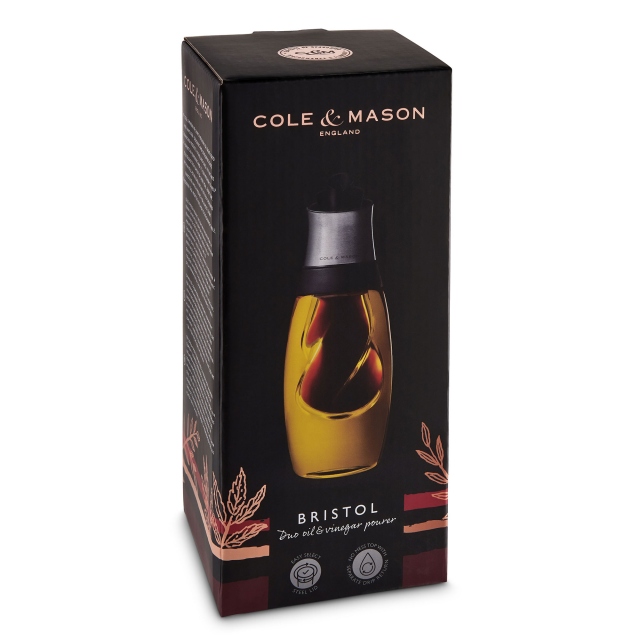 Bristol Duo Oil & Vinegar Pourer - Cole and Mason