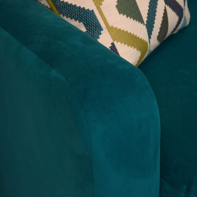 Snuggler Sofabed In Fabric - Zest