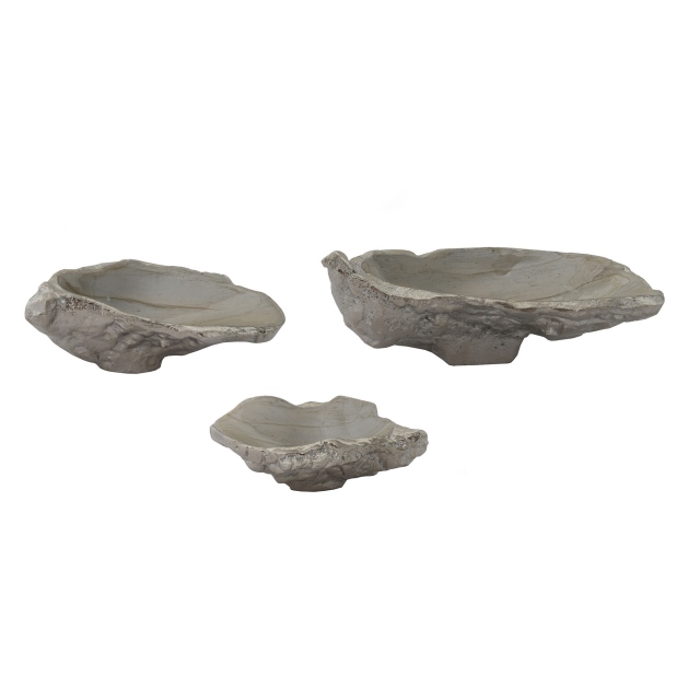 Set of 3 Jewellery Holders - Oyster