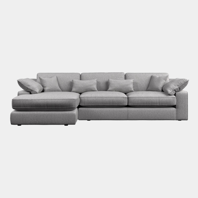 Large LHF Chaise Standard Back Sofa In Fabric - Lexington