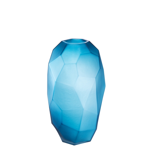 Large Blue Glass Vase - Eichholtz Fly