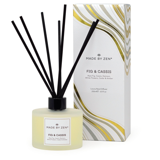 200ml Fig & Cassis Signature Reed Diffuser - Made By Zen