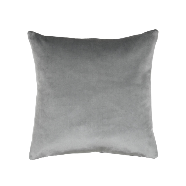 Small Basalt Silver Cushion - Luxe