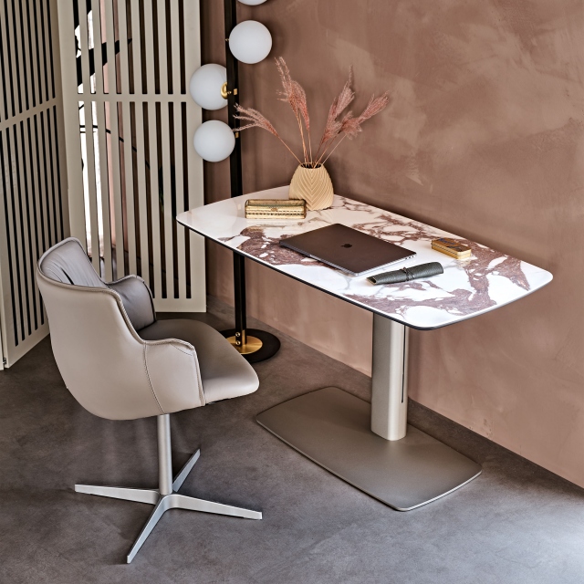 Adjustable Desk In Keramik - Cattelan Italia Runner