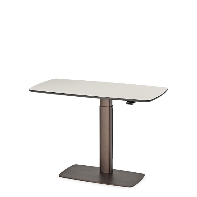 Adjustable Desk In Leather - Cattelan Italia Runner
