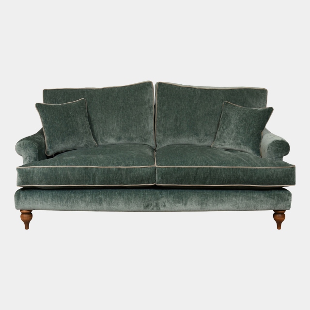 3 Seat Cushion Back Sofa In Fabric - Cumbria