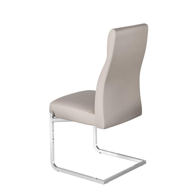 Dining Chair In Faux Leather - Montale