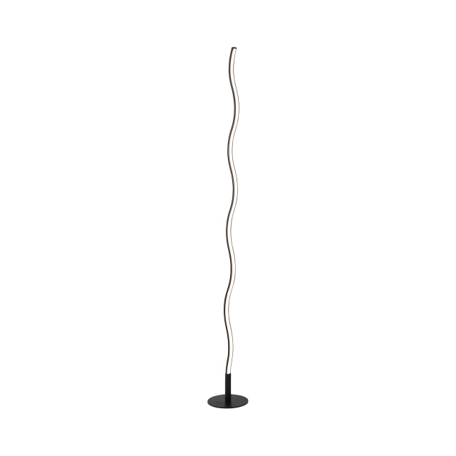 Black LED Floor Lamp - Bondi