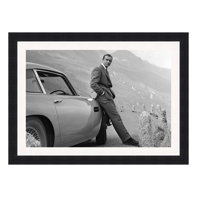 Framed Print - Sean Connery As James Bond