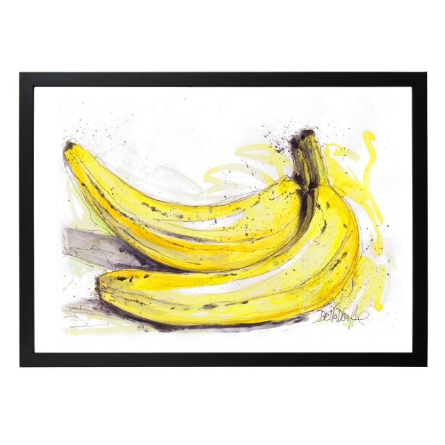 Framed Print by Della Doyle - Banana Small