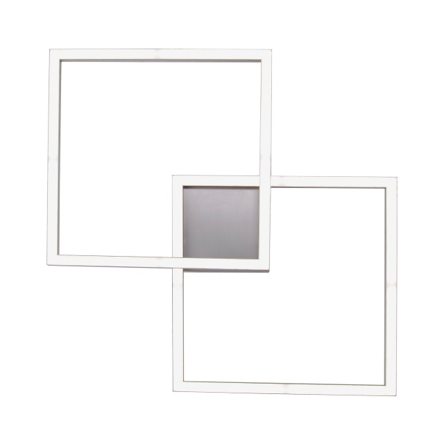 Aldo 2 Square LED Flush - Smart