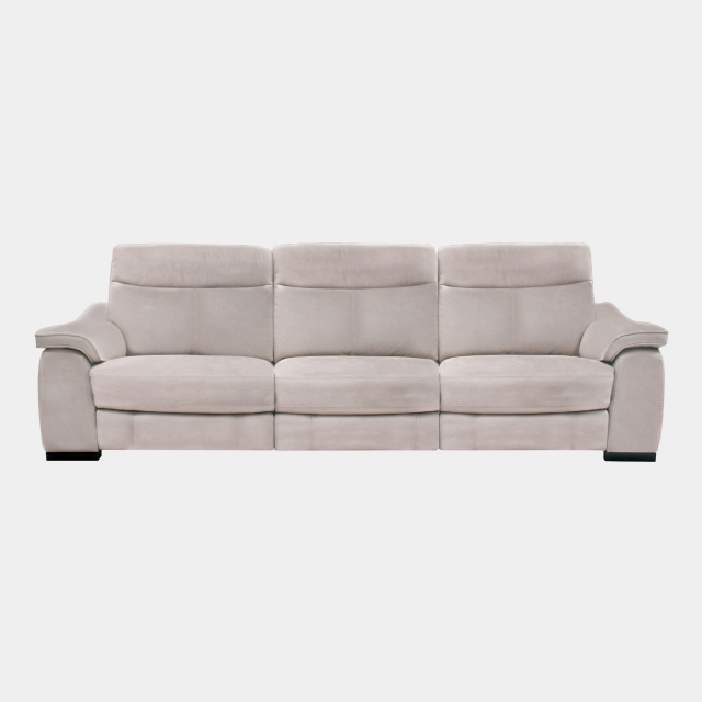 3 Seat 2 Manual Recliner Sofa In Fabric Or Leather - Caruso