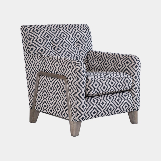Accent Chair In Fabric - Geneva