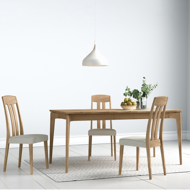 Dining Chair Grey - Lausanne Oak