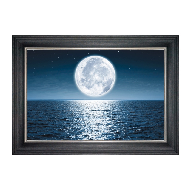 Framed Print - Blue Moon