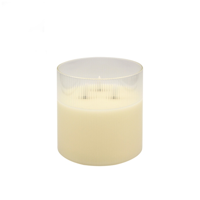 Multi Wick - LED Clear Candle