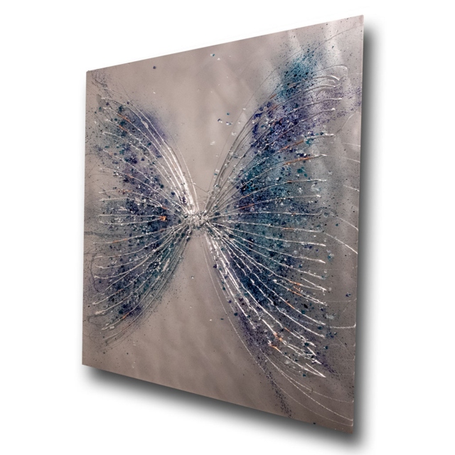 Metal Art - Butterfly Lithium Aqua