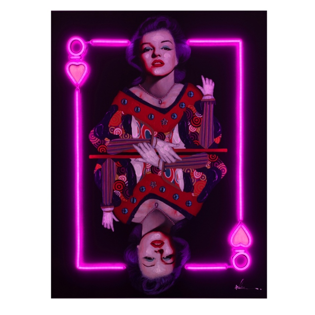 Marilyn - Neon Wall Art