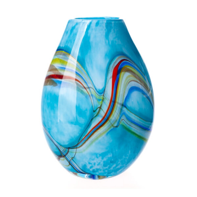 Oval Vase - Oceanic