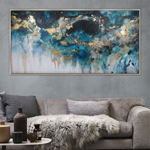 Framed Canvas - Perfect Storm