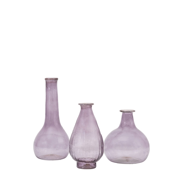 Set of 3 Grey Vases - Biba